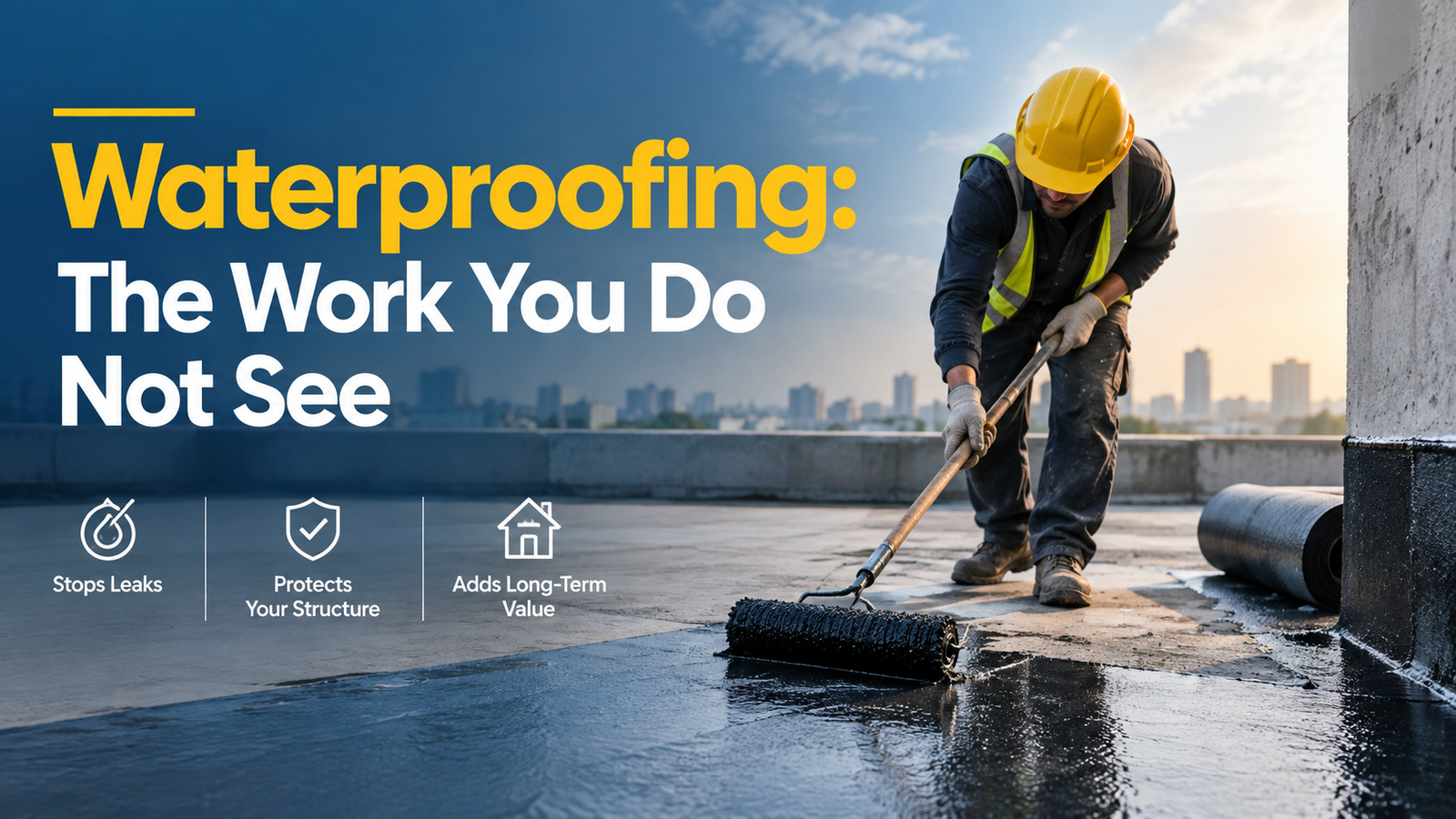 Waterproofing: The Work You Do Not See